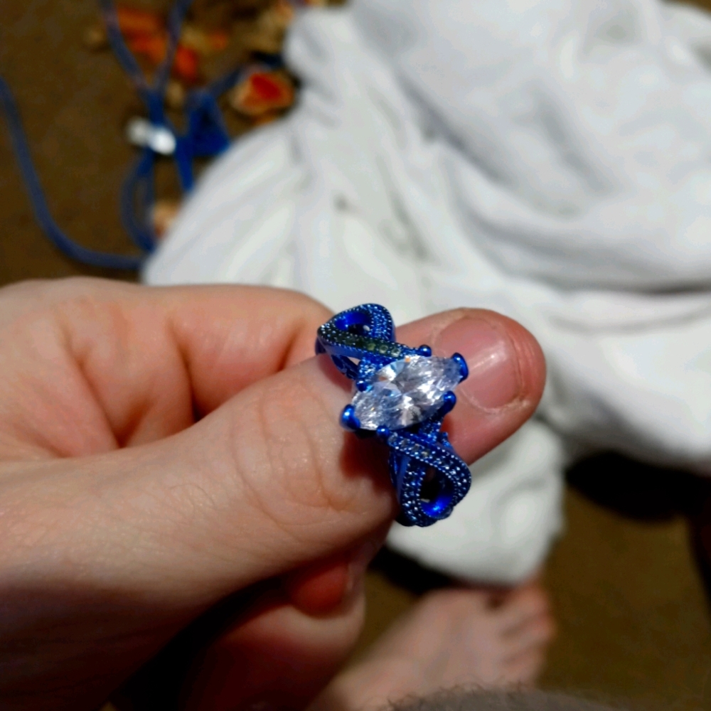 Blue ring
